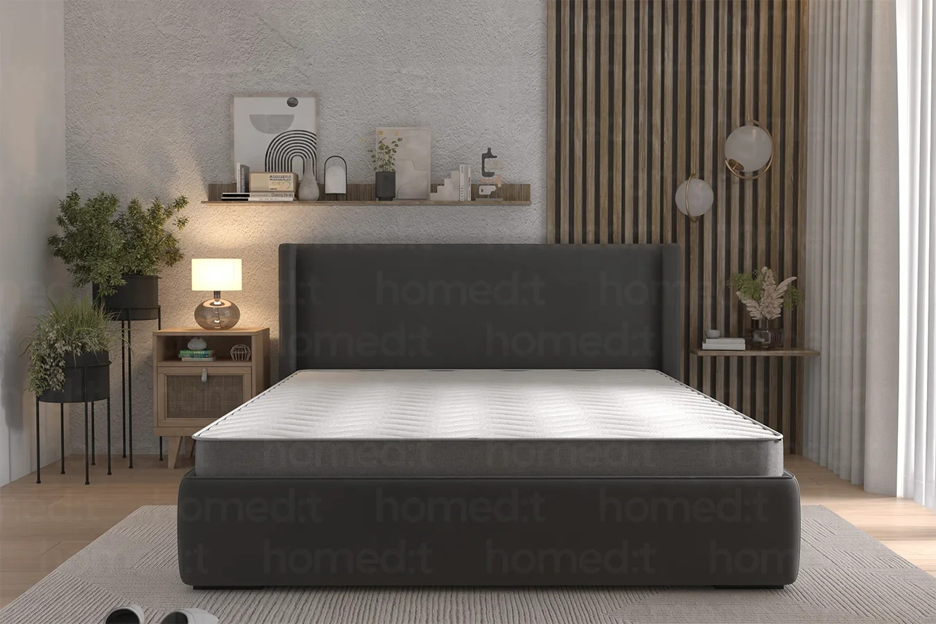 Изображение Матрас "Plush" в интерьере