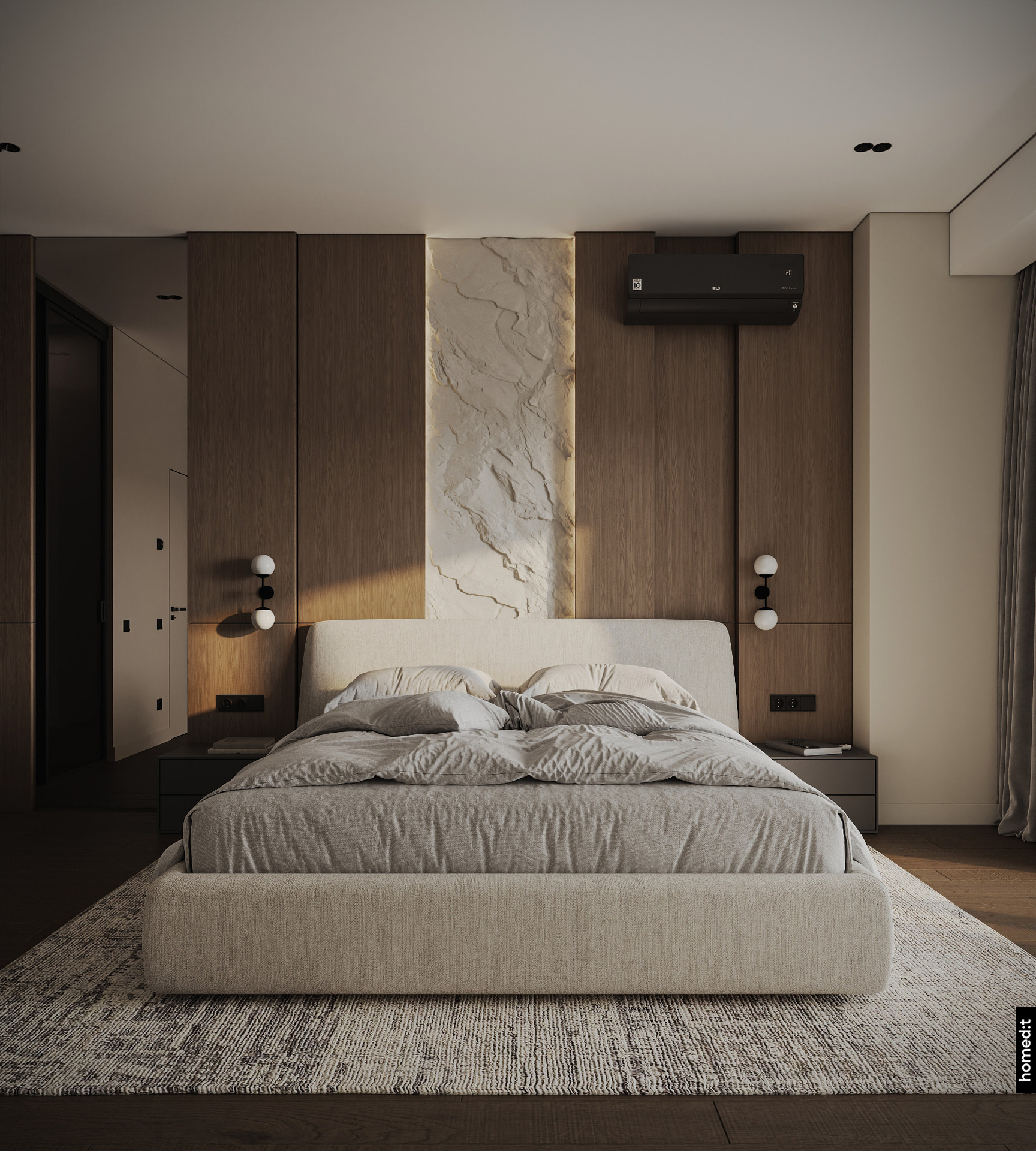 Интерьер квартиры в ЖК New Port в Ташкенте