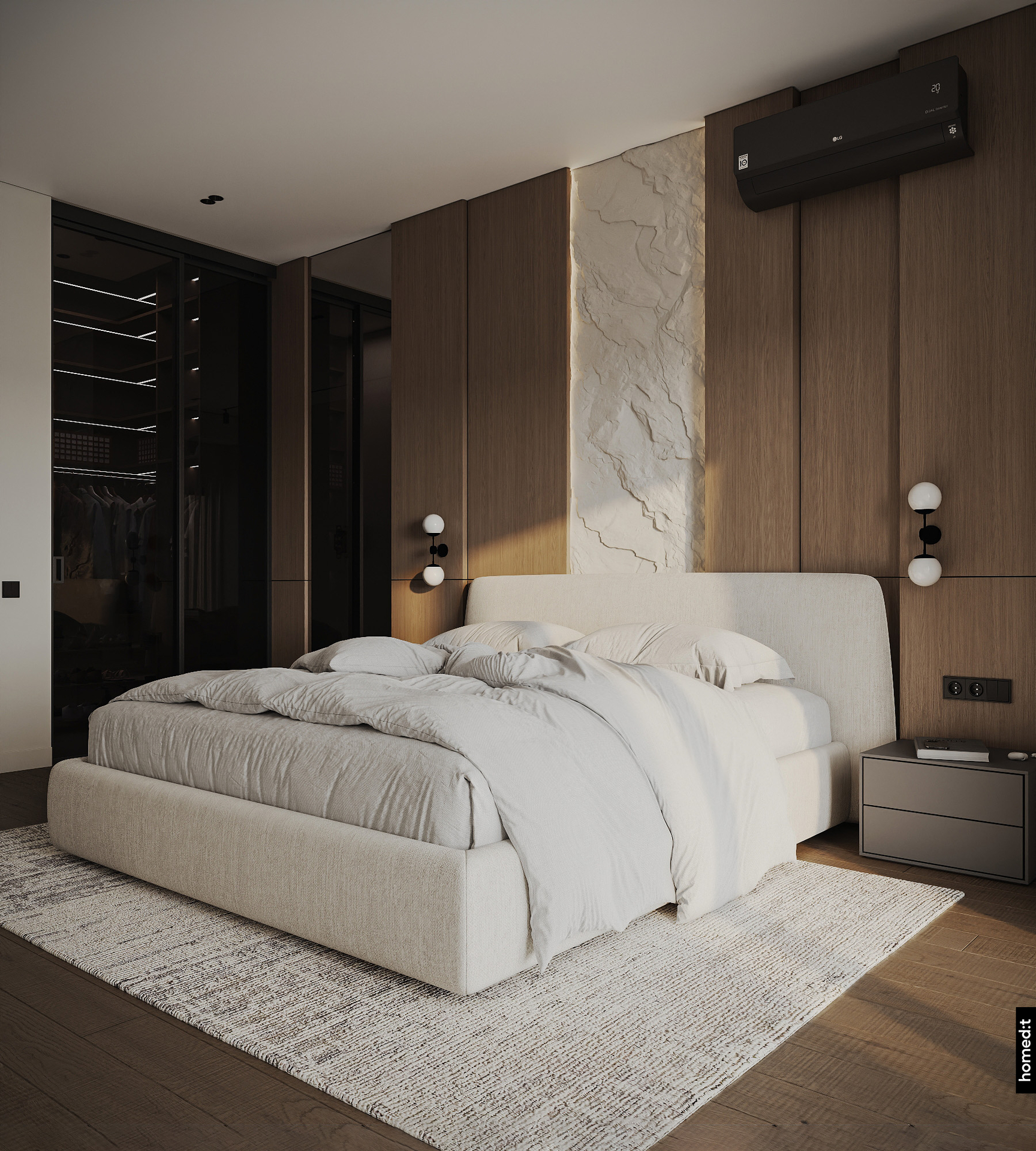 Интерьер квартиры в ЖК New Port в Ташкенте