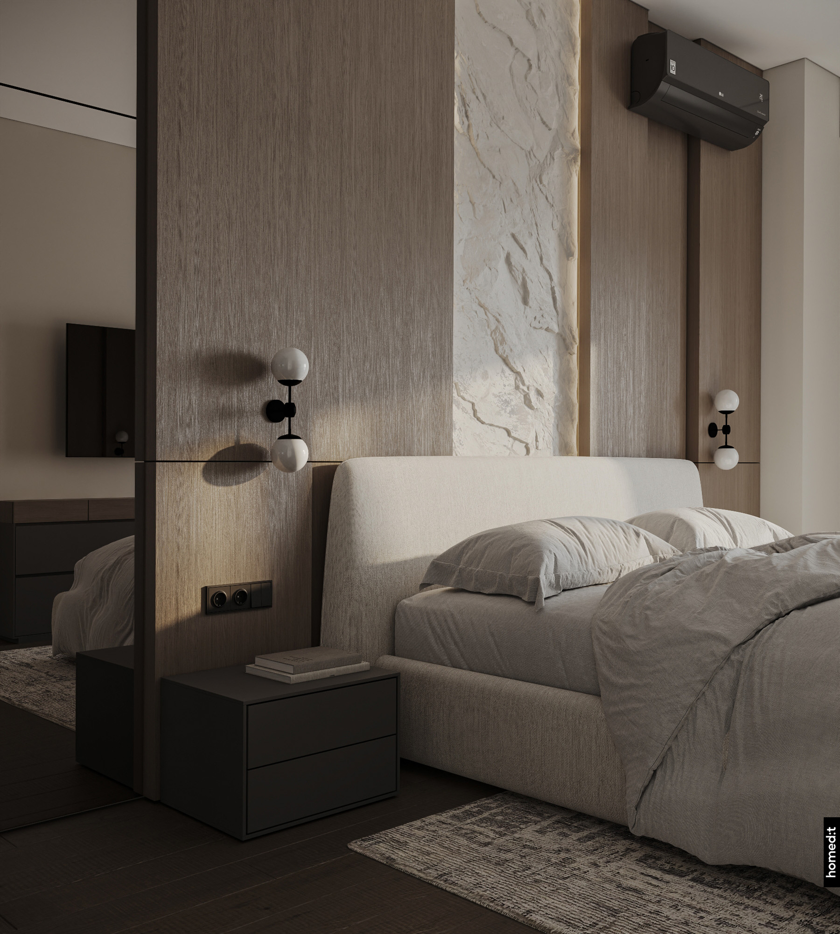 Интерьер квартиры в ЖК New Port в Ташкенте