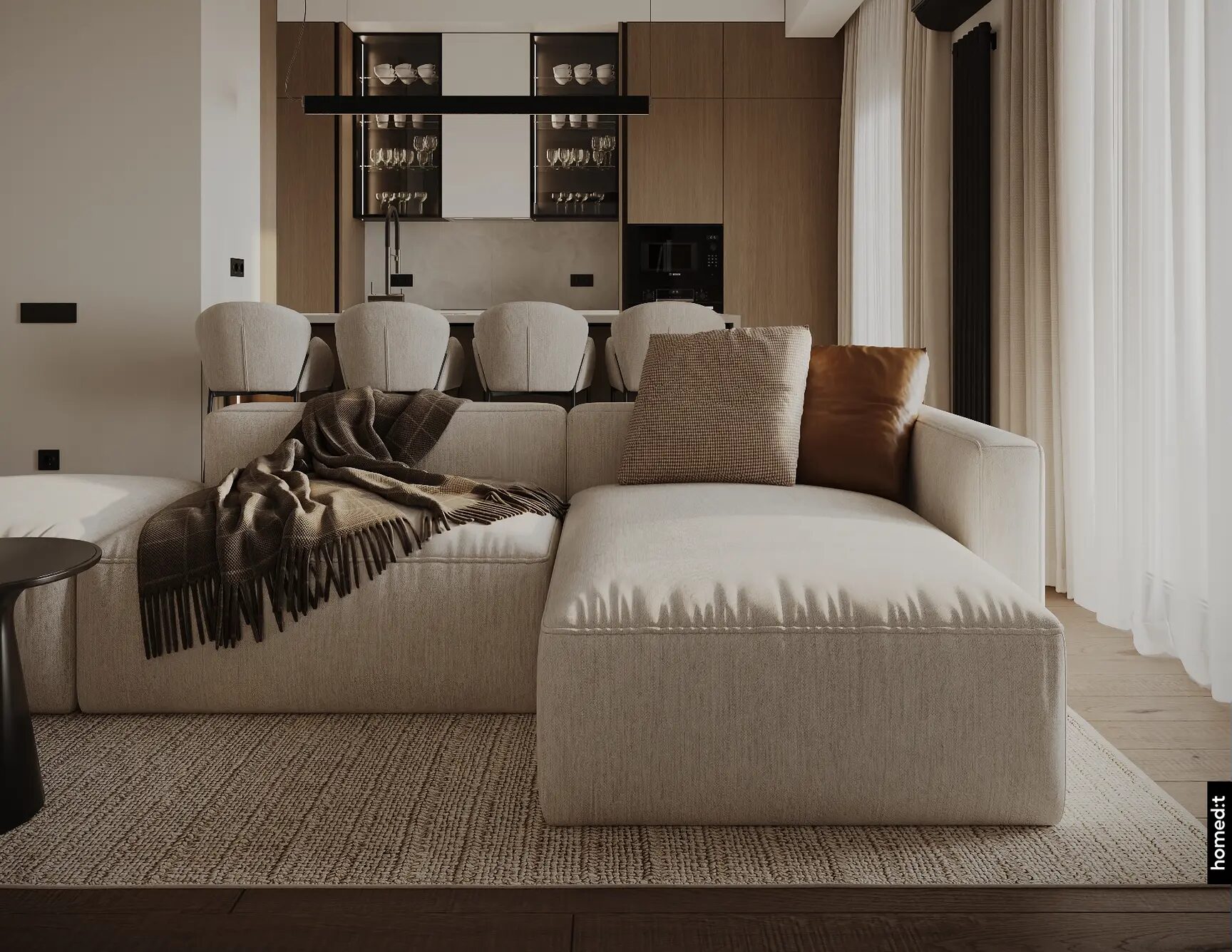 Интерьер с акцентом на комфорт — New Port