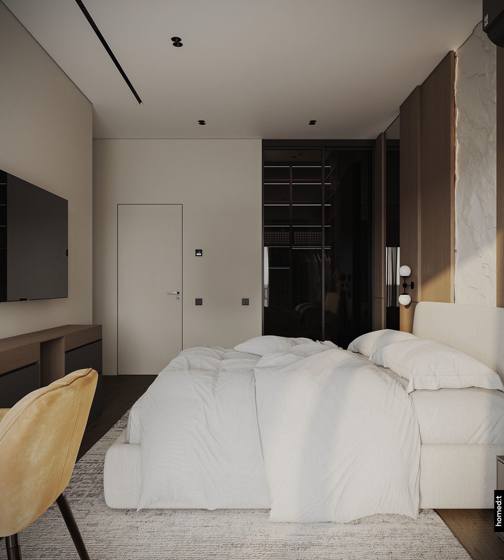 Интерьер квартиры в ЖК New Port в Ташкенте