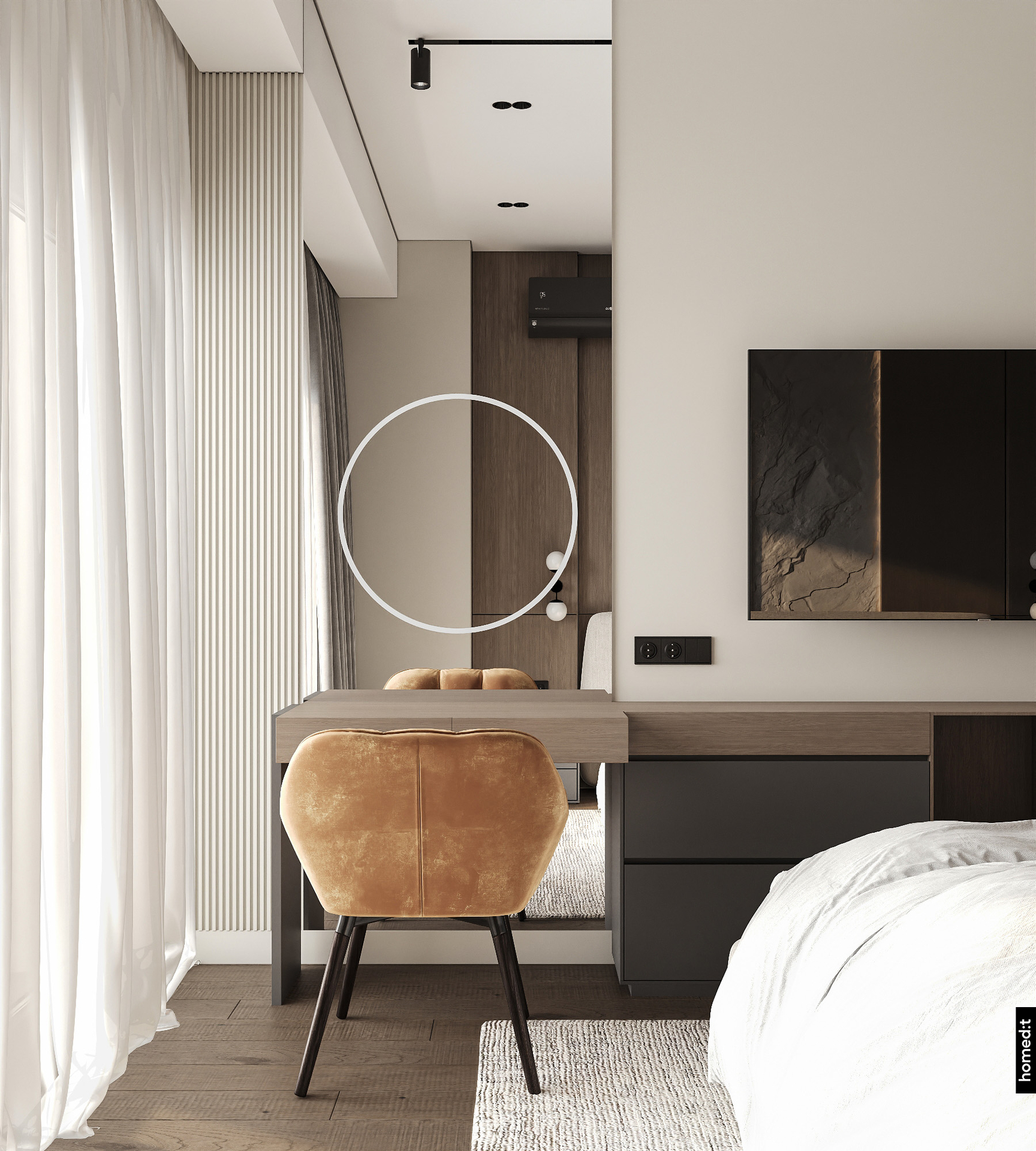 Интерьер квартиры в ЖК New Port в Ташкенте