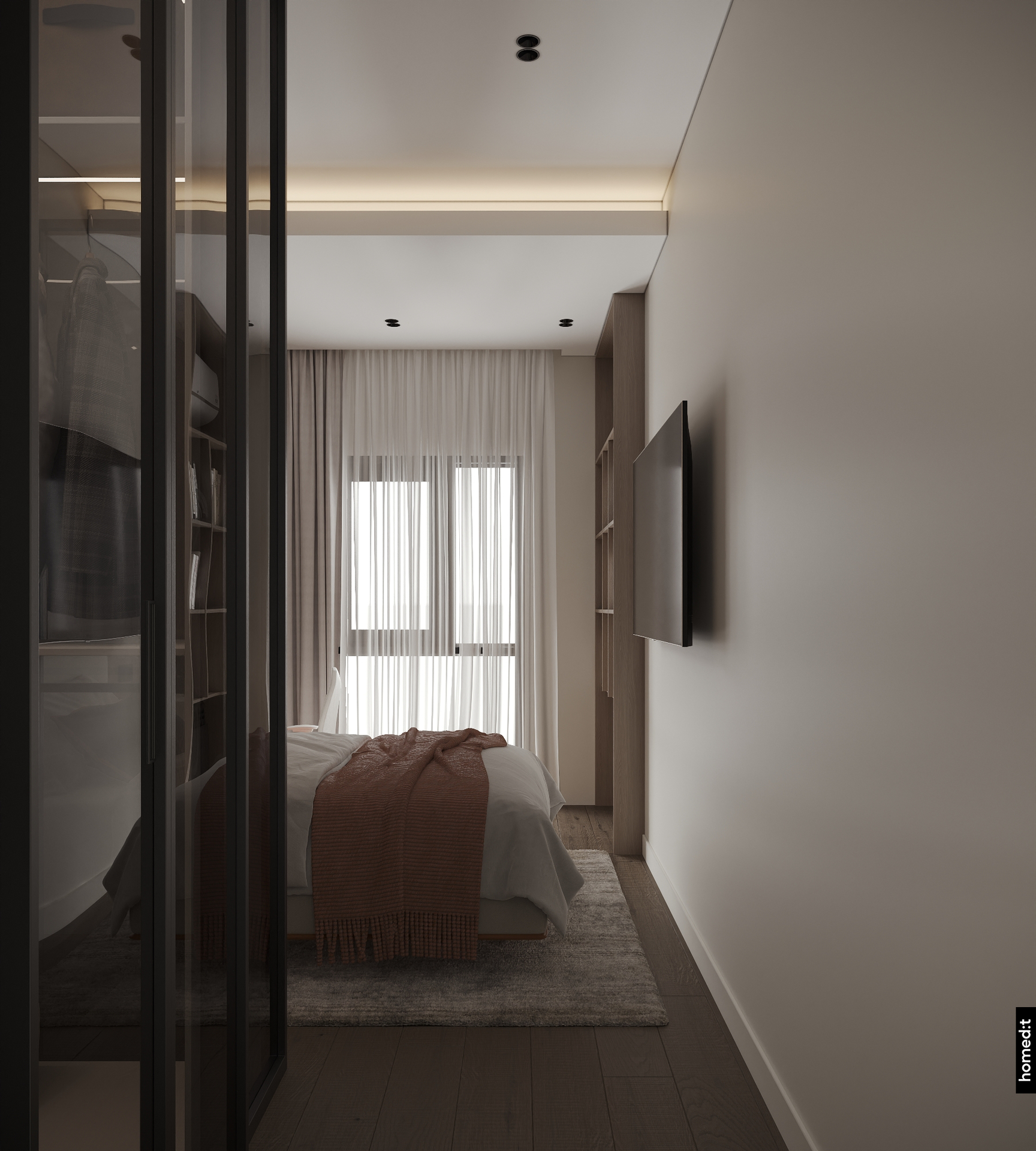 Интерьер квартиры в ЖК New Port в Ташкенте