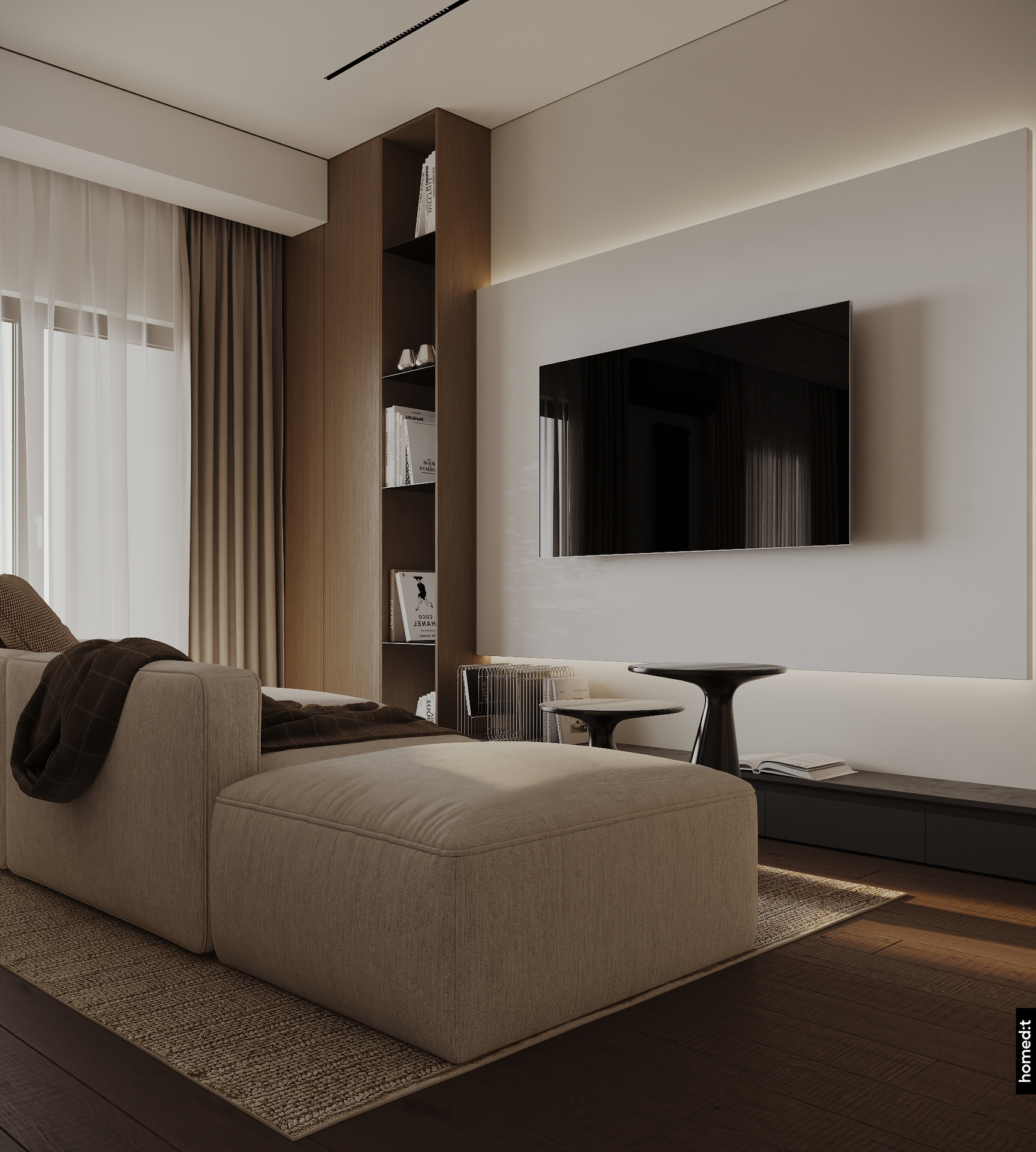 Интерьер квартиры в ЖК New Port в Ташкенте