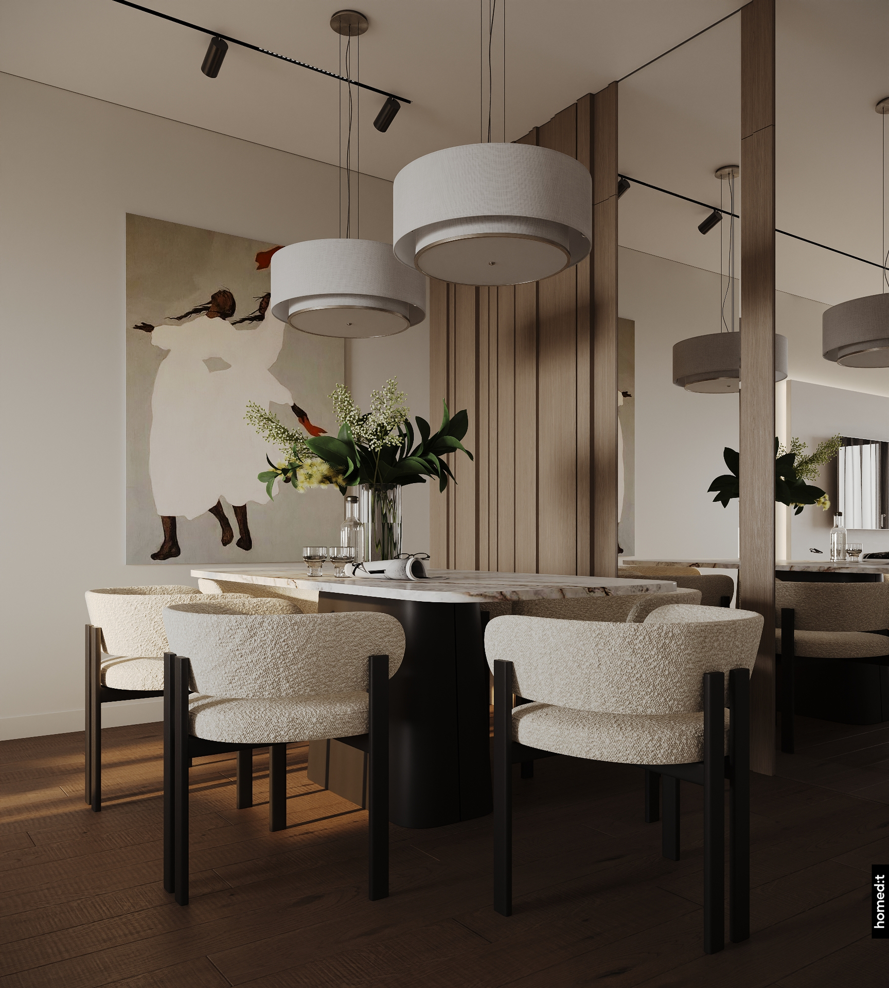 Интерьер квартиры в ЖК New Port в Ташкенте