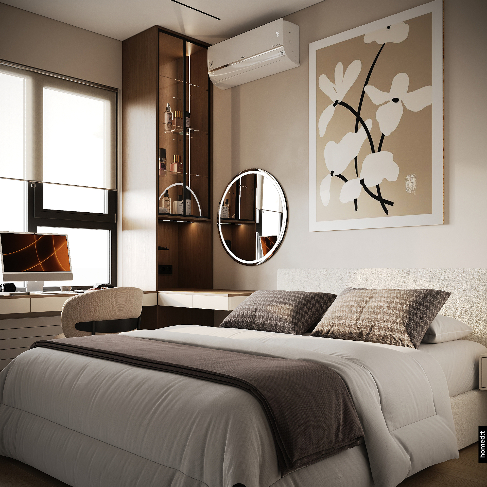 12 - Дизайн интерьера квартиры в ЖК OzMakon