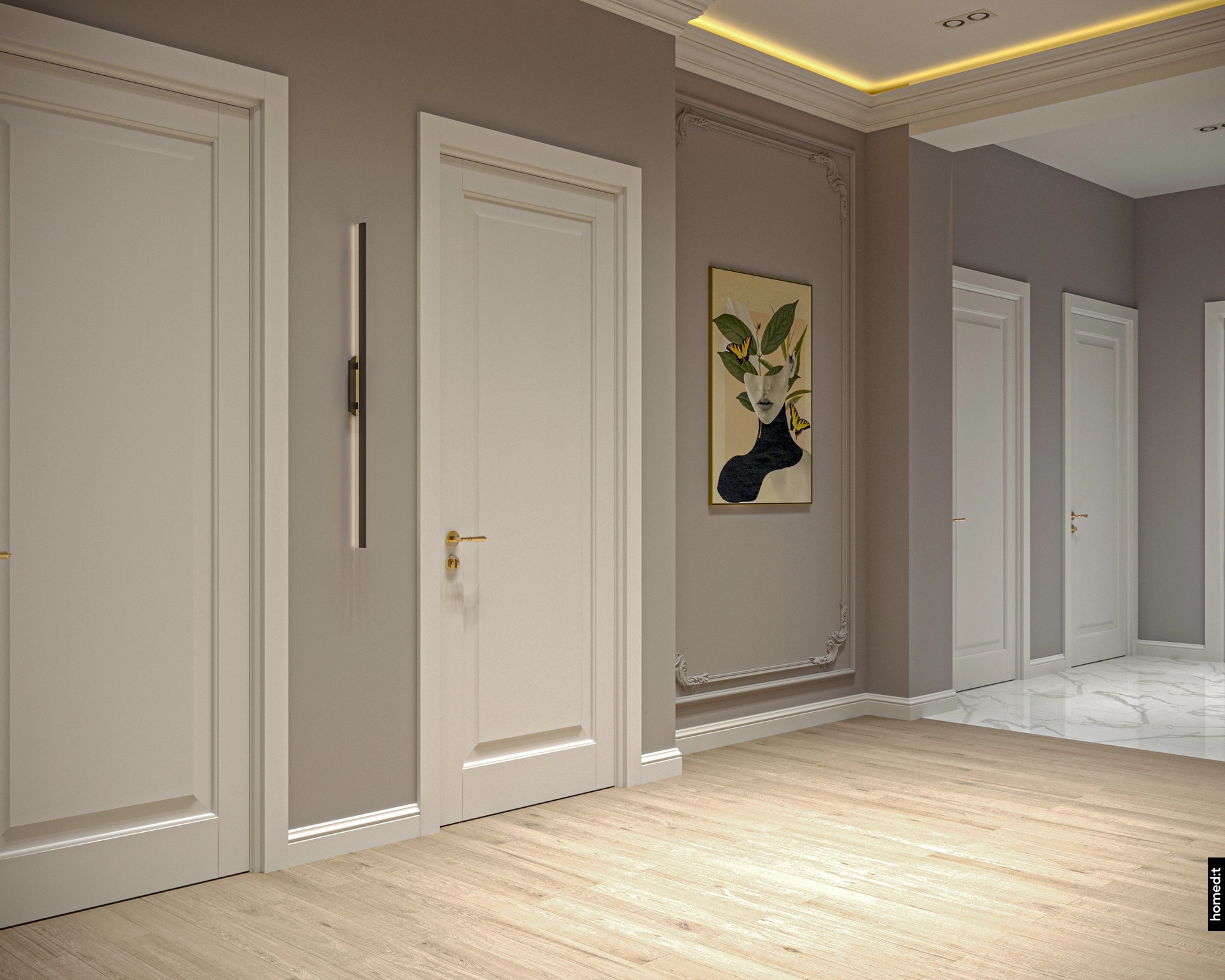 Дизайн интерьера прихожей