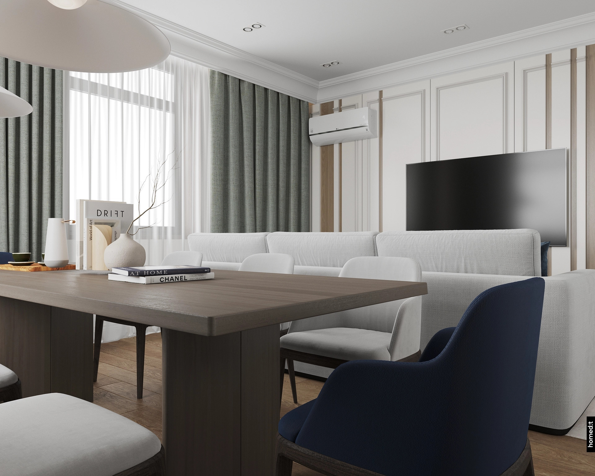 Дизайн интерьера современной гостиной