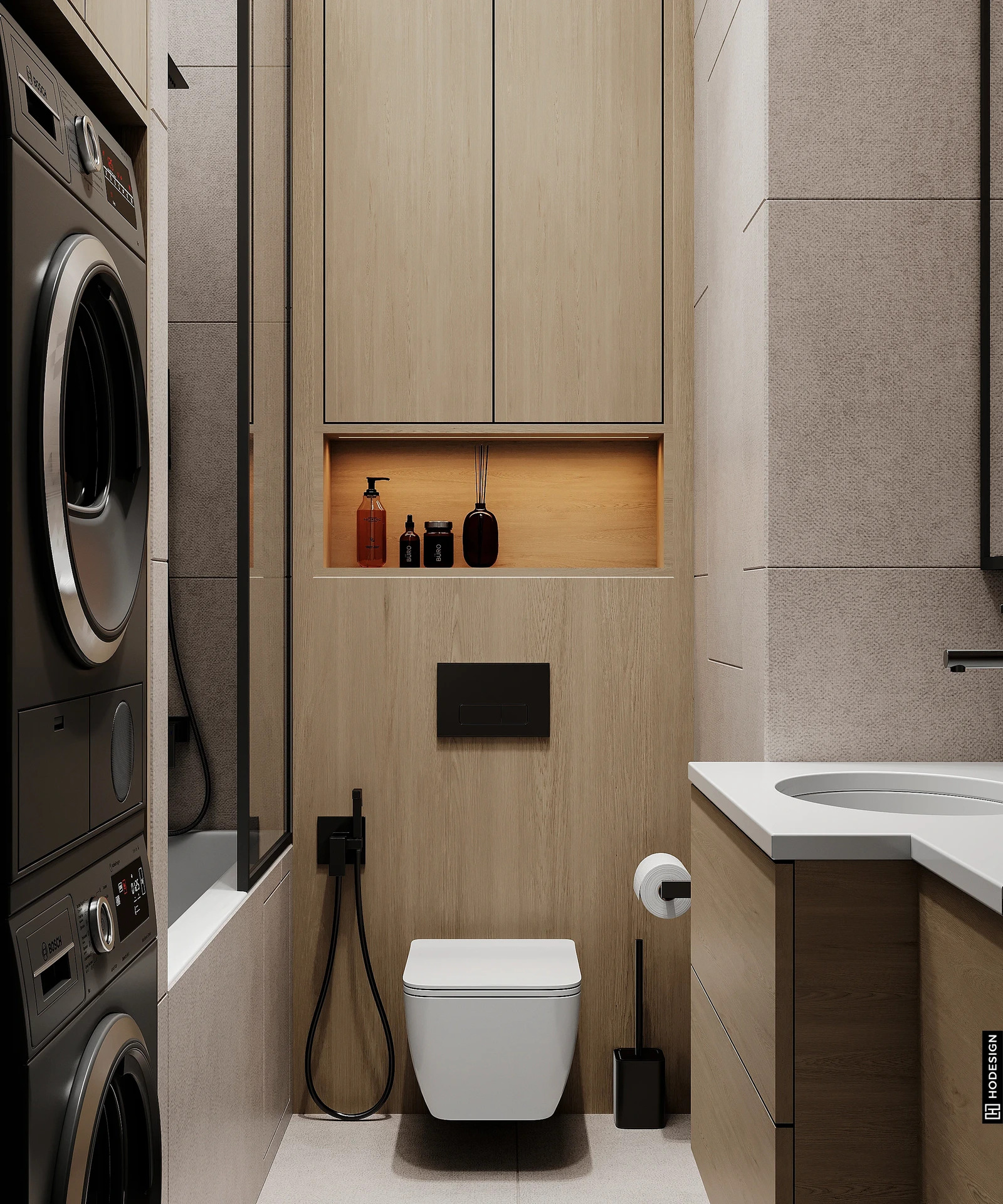 Санузел в Via Port