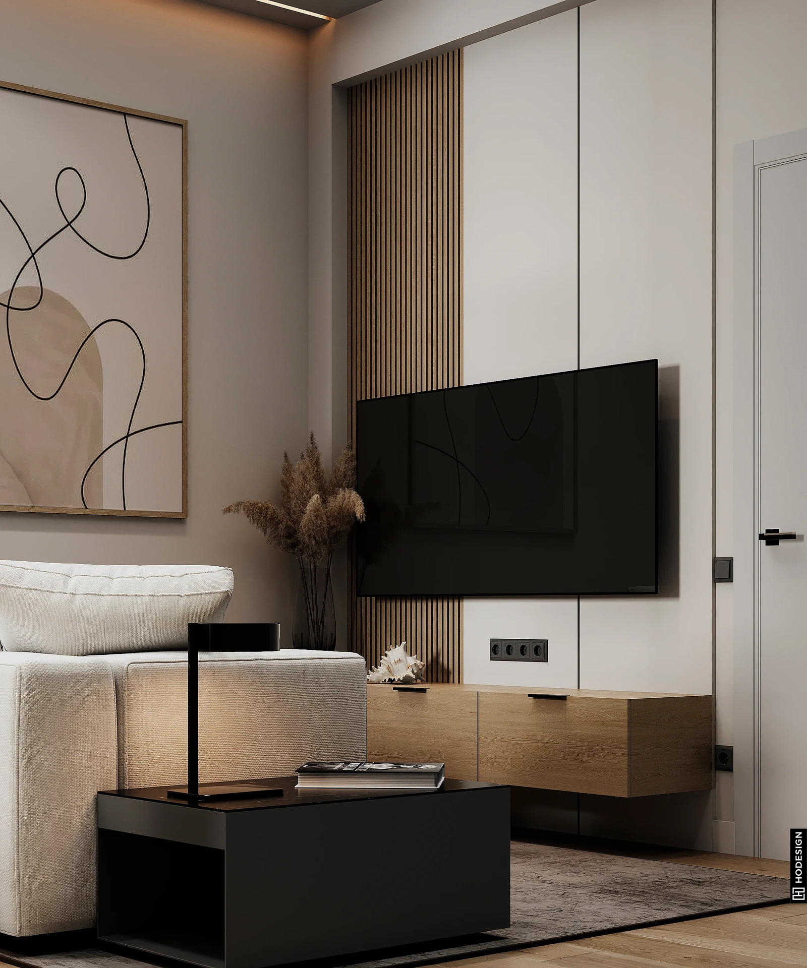 Гостиная в Via Port