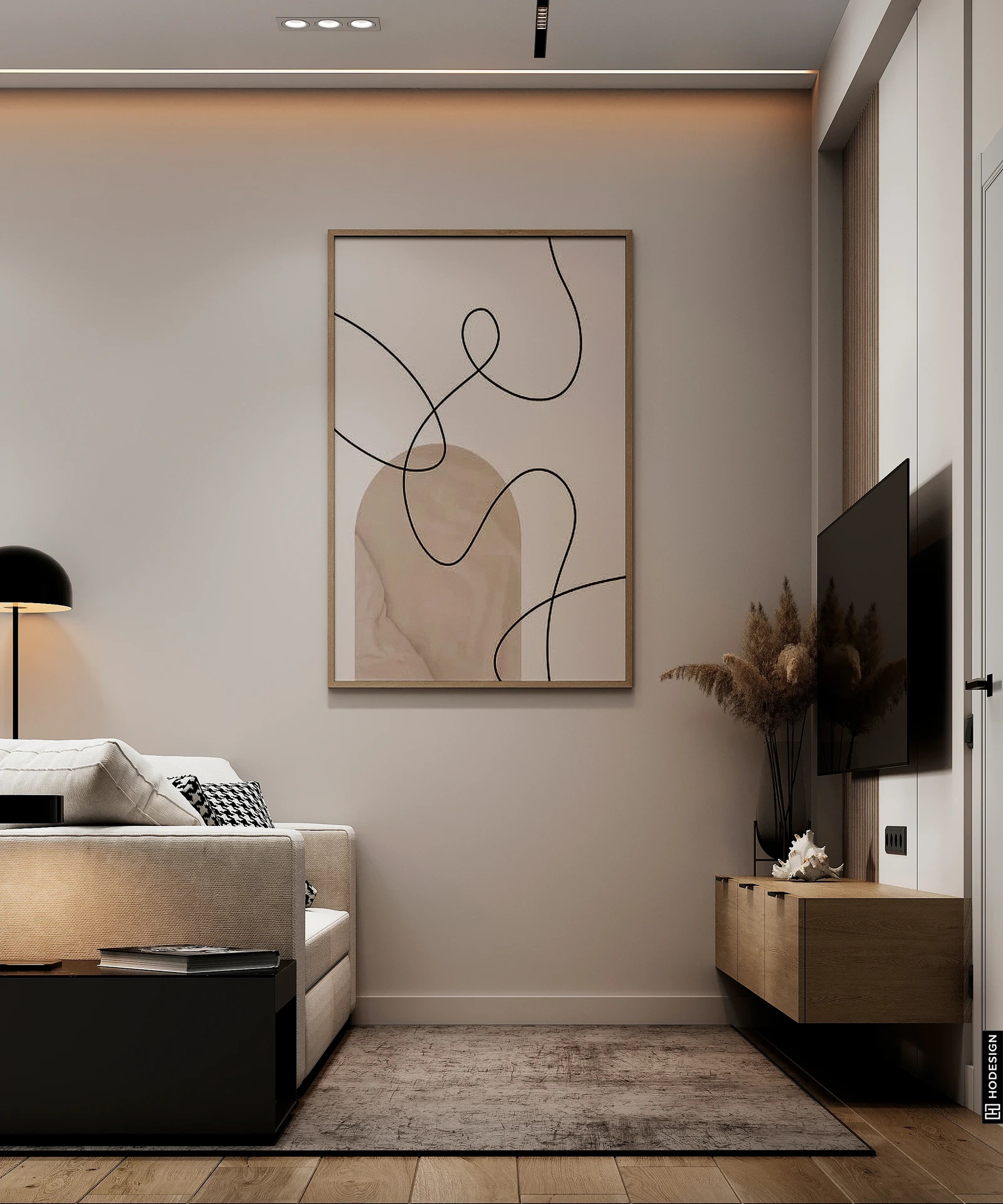 Гостиная в Via Port