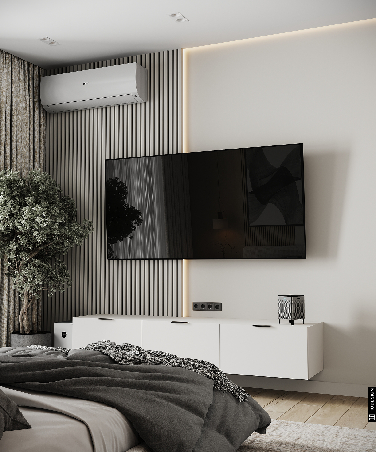 Спальня в Via Port