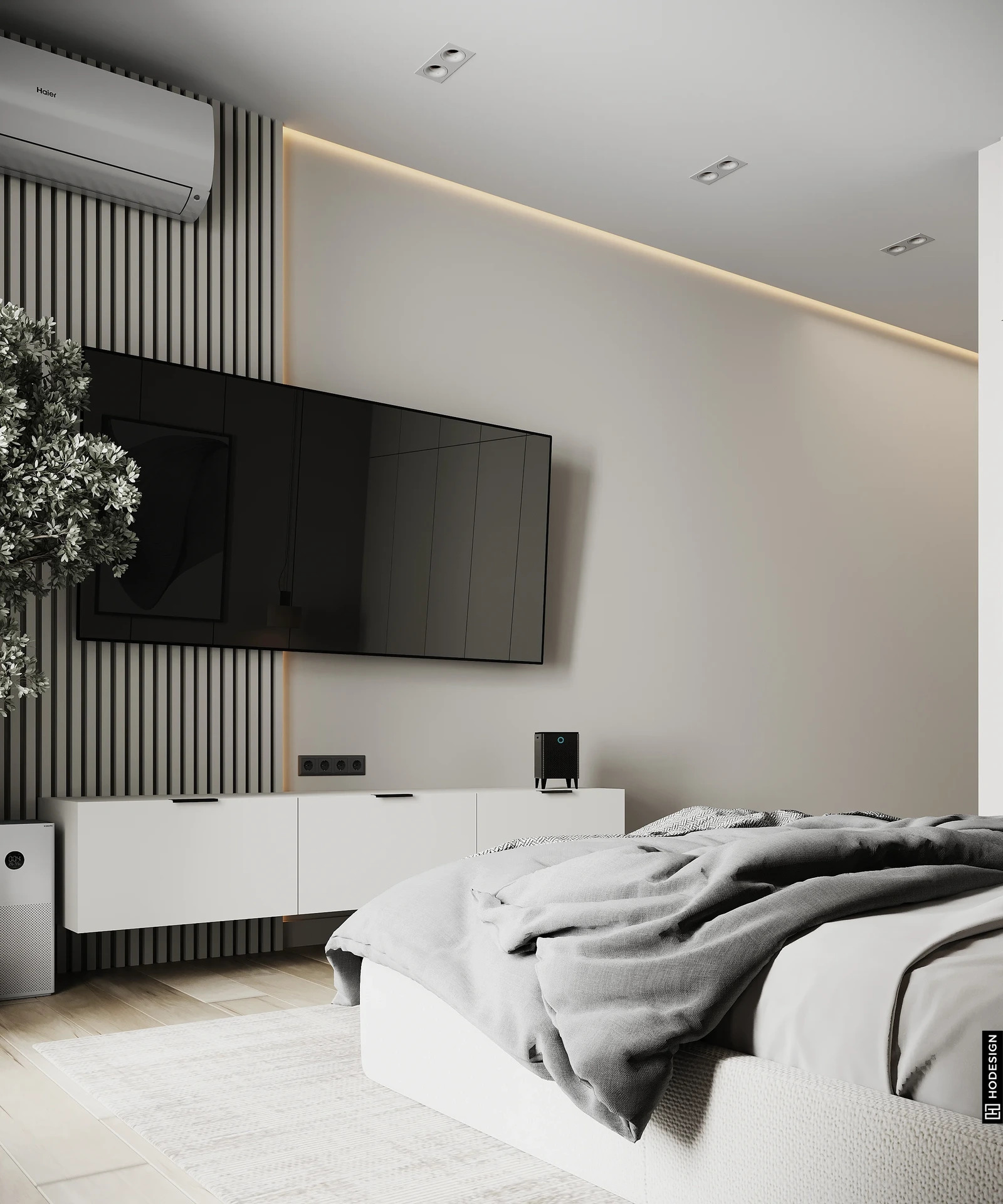 Спальня в Via Port