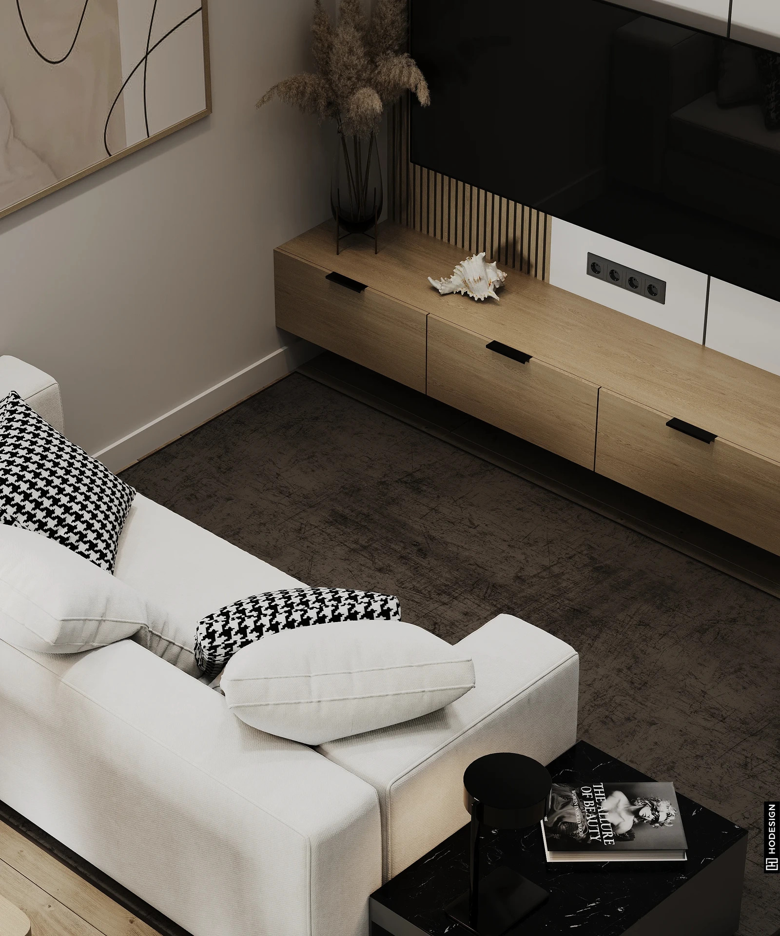 Гостиная в Via Port