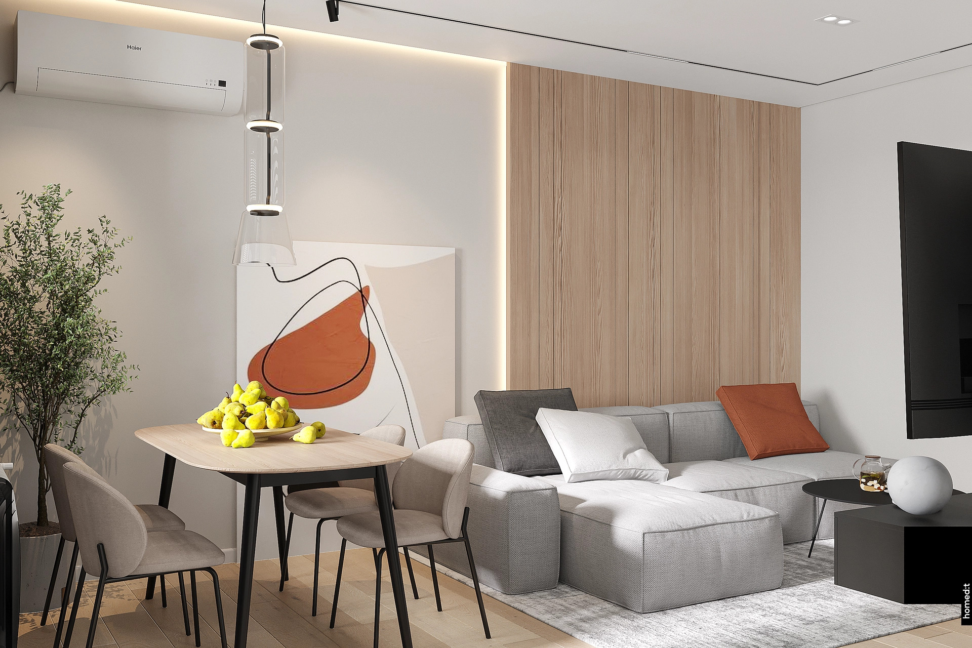 Гостиная в современном стиле