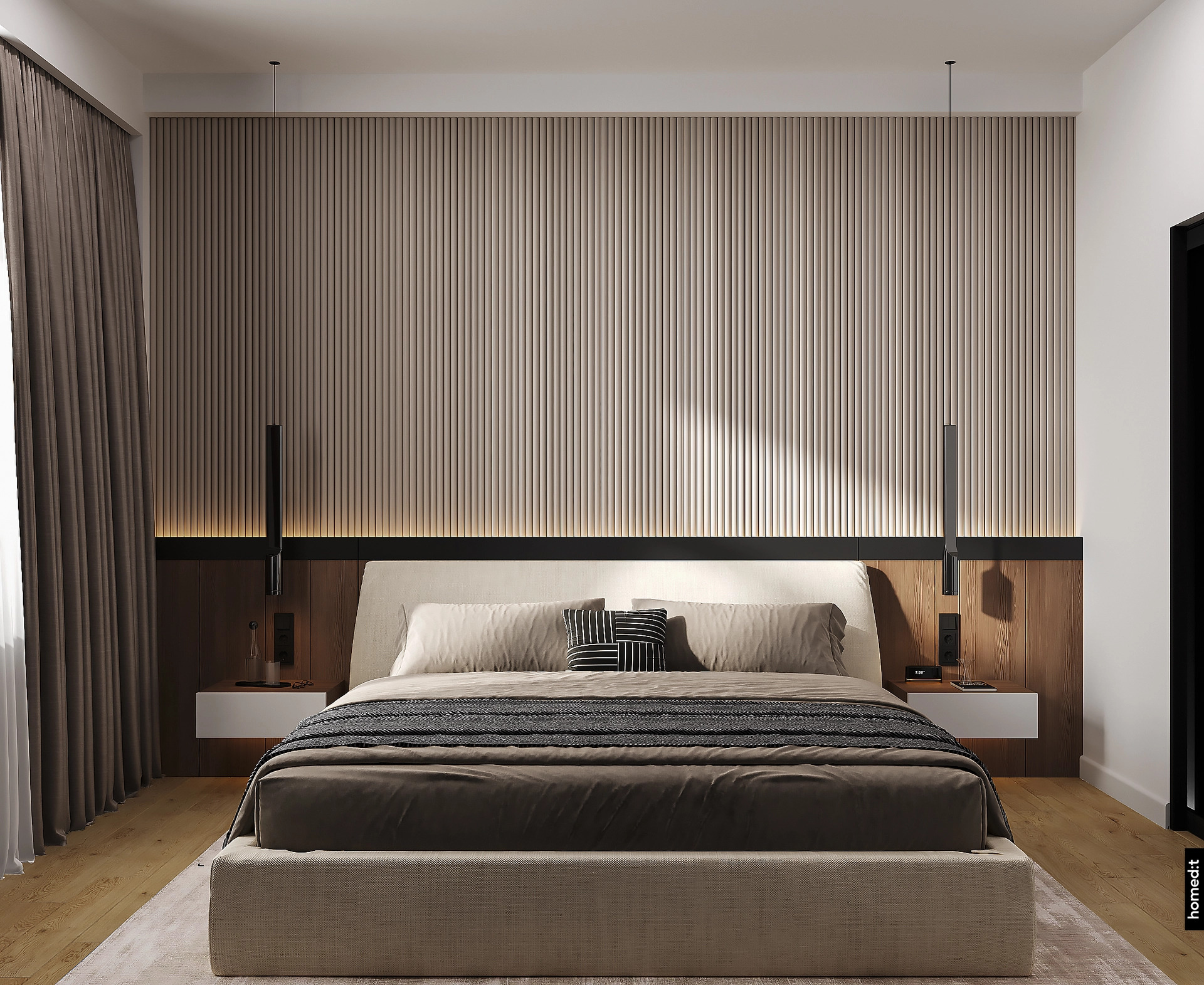 мастер спальня современная