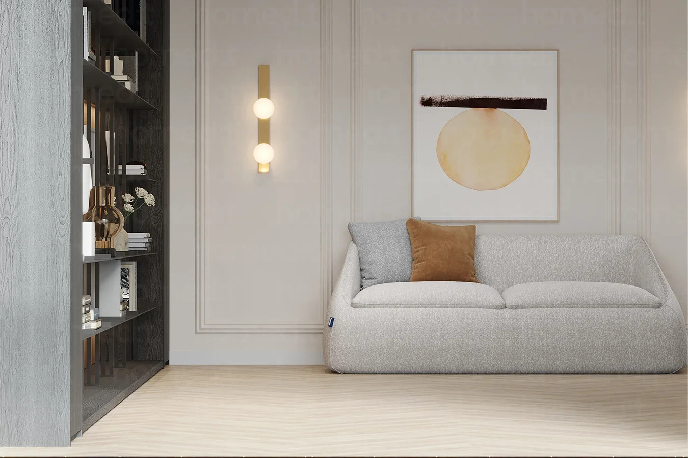 Изображение Диван "Очо-Риос" Light Apricot в интерьере