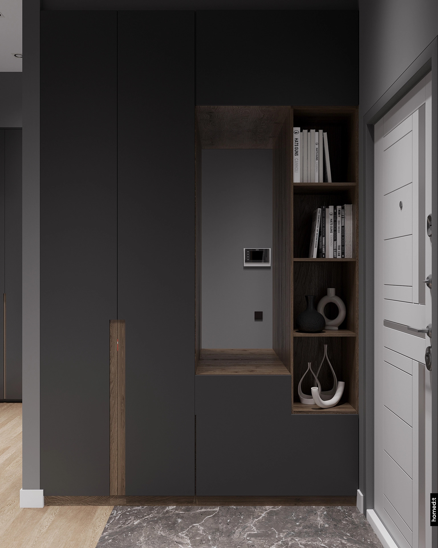 Зона прихожей