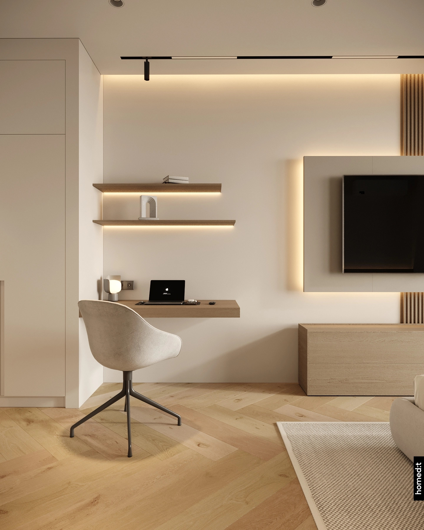 Проект интерьера в ЖК NRG U-tower 2