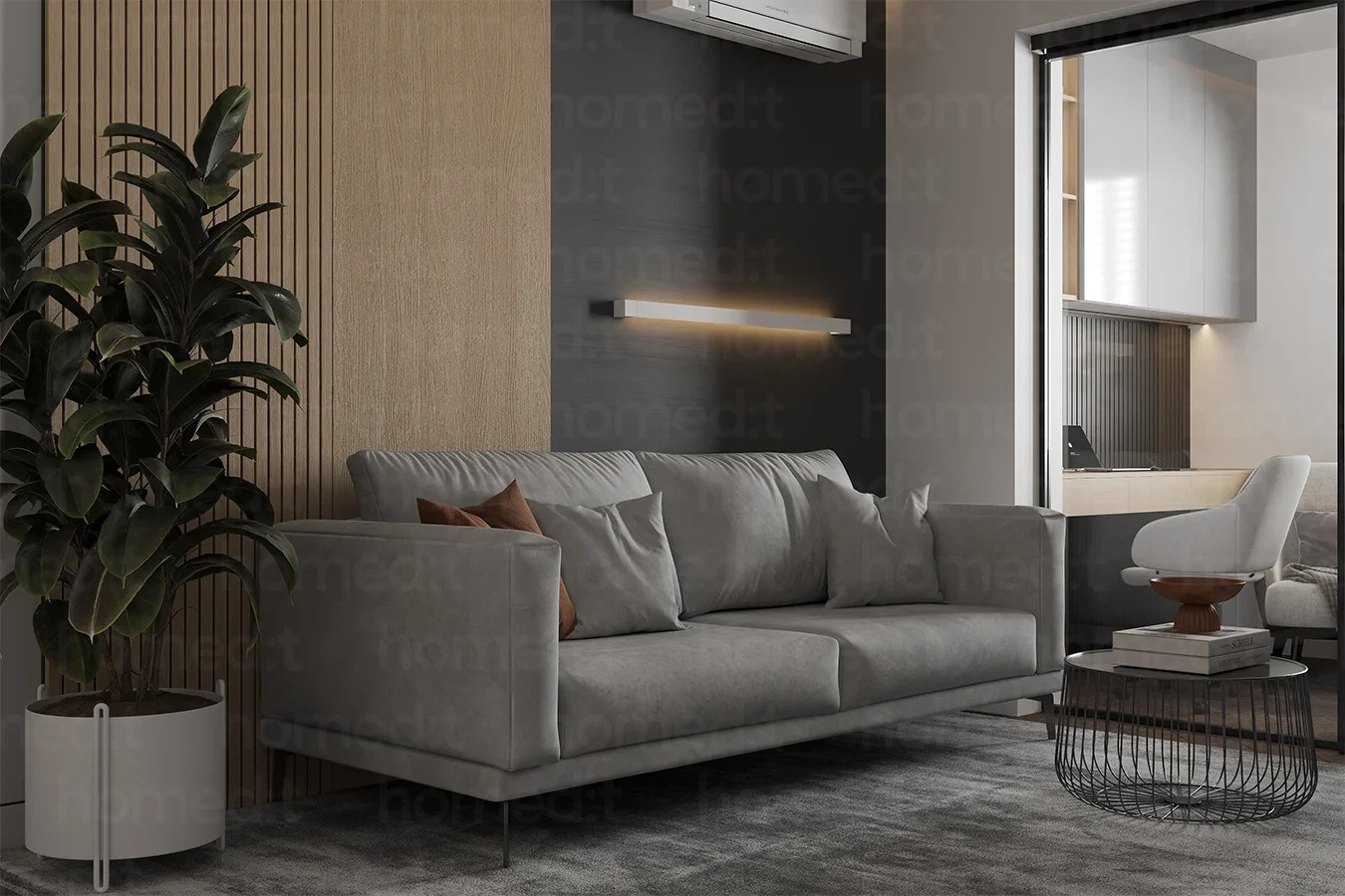 Изображение Диван "Торонто" Cloud Calx в интерьере