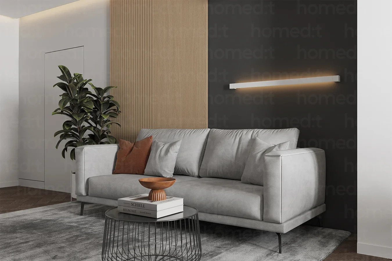 Изображение Диван "Торонто" Cloud Calx в интерьере