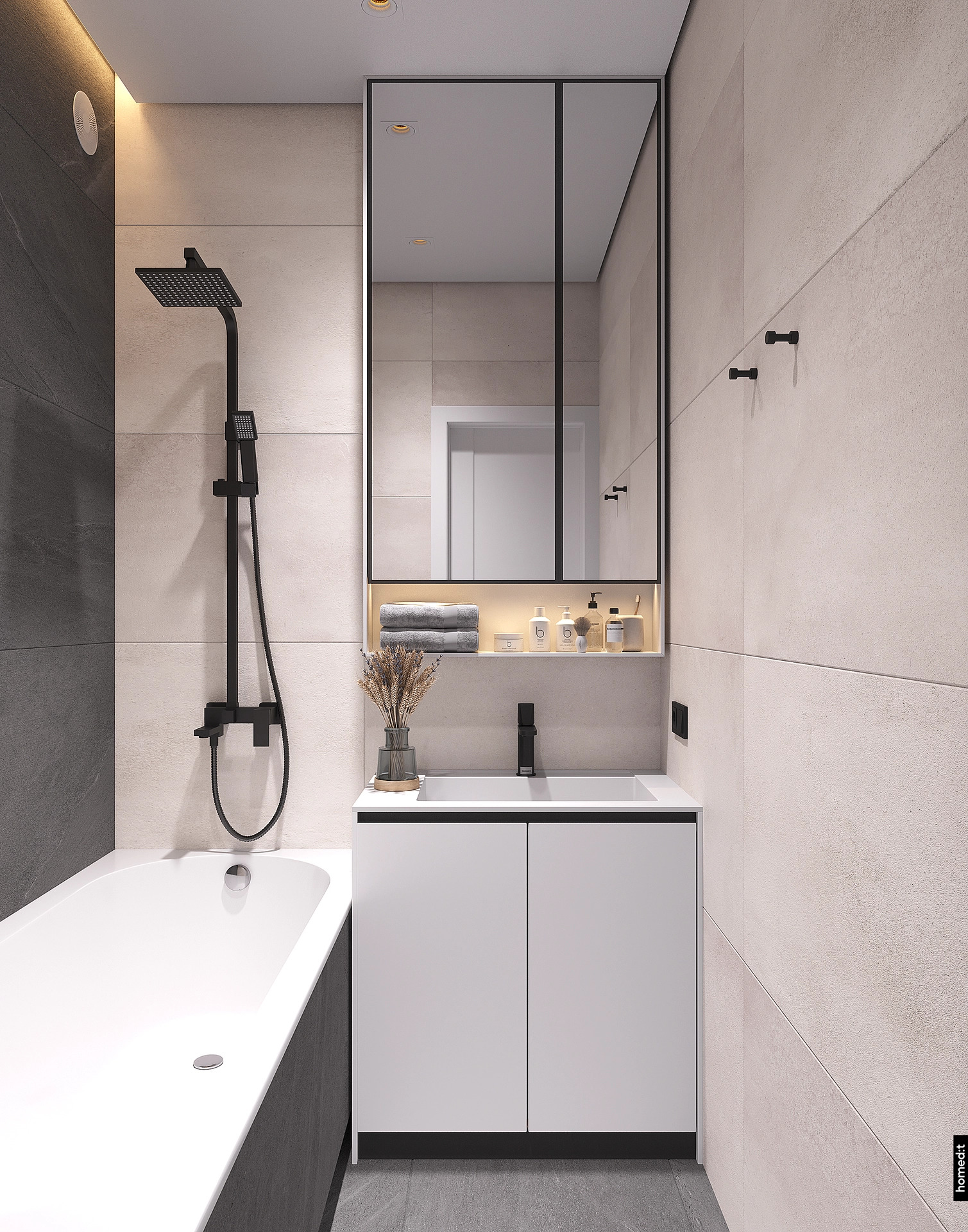 Ванная комната в современном стиле