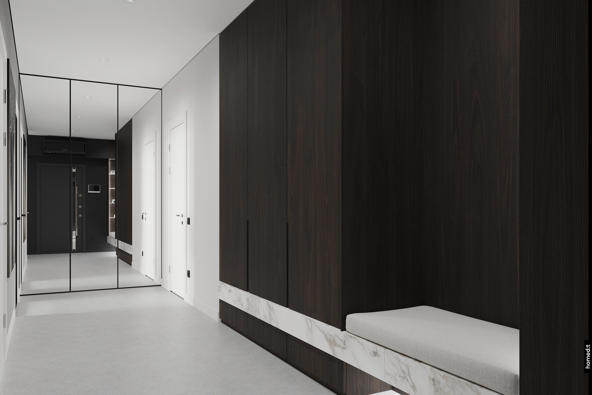 Зона прихожей