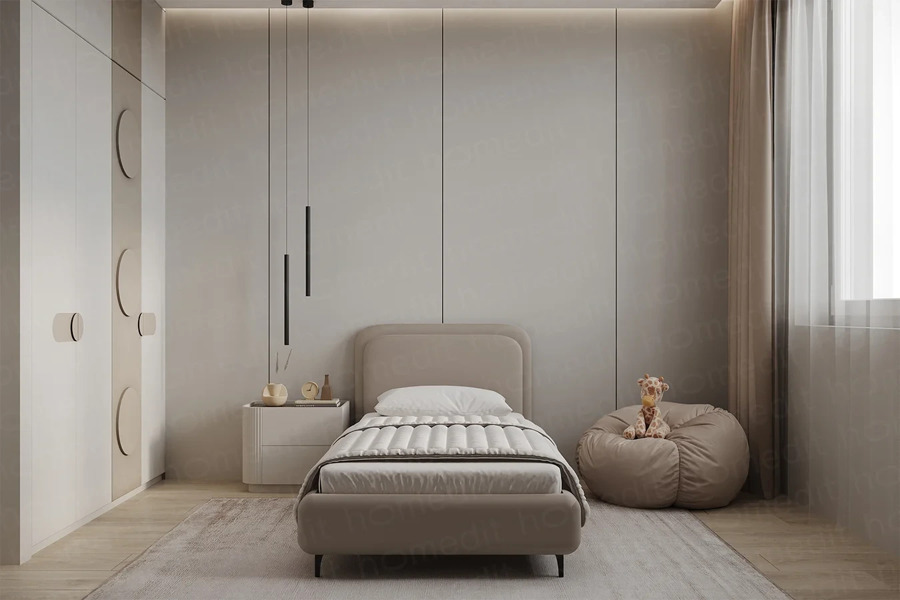 Кровать "Гавана" Warm Grey